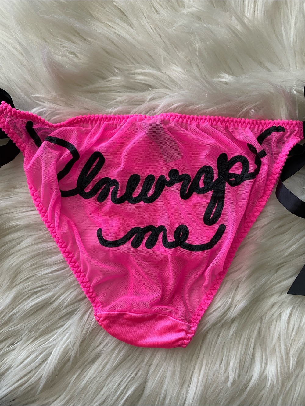 Victoria’s Secret SLT Hot Pink 'Unwrap Me' Bikini Bottom